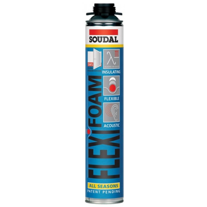 SOUDAL FLEXIFOAM GUN_750ml_12kos slika
