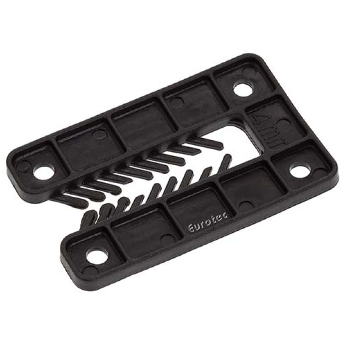 PODLOŽNA PLOŠČA Z ZAREZO 80X50X4mm slika