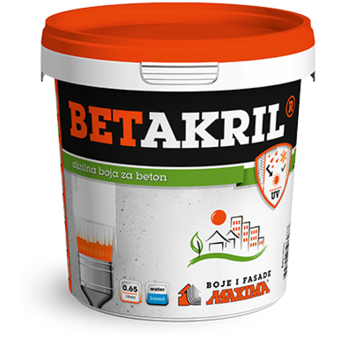 BETAKRIL COLOR SIVA - 5L slika